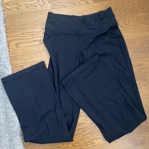 Lululemon Black Flare Leggings size 6